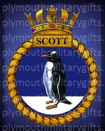 HMS Scott (new) Magnet